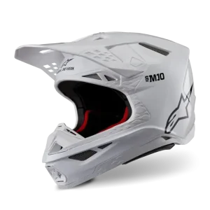 Alpinestars přilba Solid S-M10 Bílá lesklá Rychlé Dodání