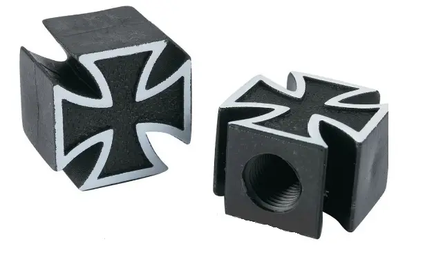 Čepičky na ventilky Maltézský kříž Speciální Cena
