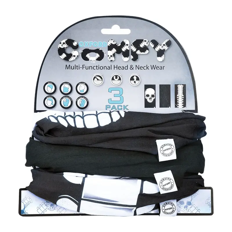 Šátky Oxford Comfy Skeleton Novinka