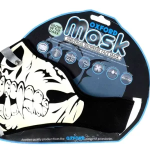 Vysoce Kvalitní Maska na obličej Oxford Glow Skull