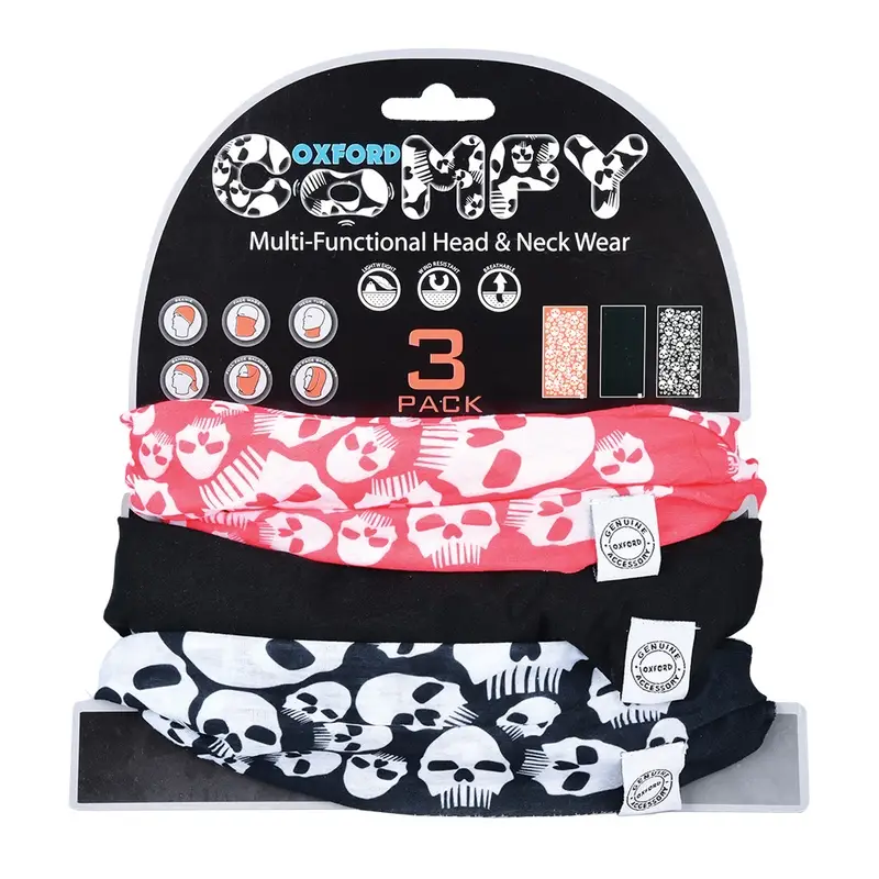 Šátky Oxford Comfy Skulls Akční Nabídka