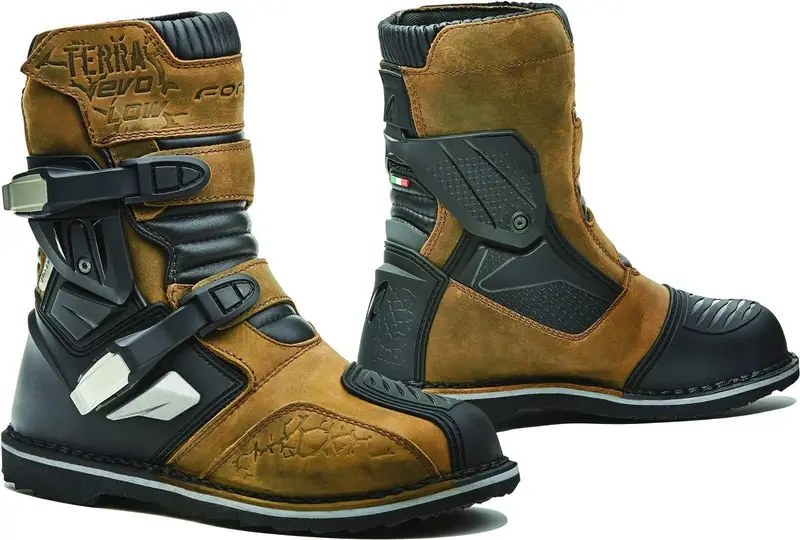 Boty na motorku Forma Terra Evo Low hnědé Horká Nabídka