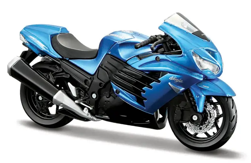 Model motocyklu Maisto Kawasaki Ninja ZX-14R modrá Koupit Online