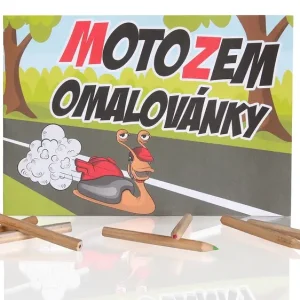 Omalovánky MotoZem Top Prodej