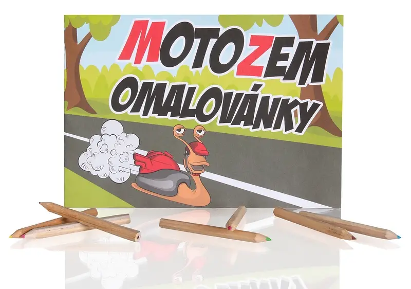 Omalovánky MotoZem Top Prodej