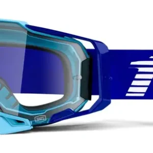 Motokrosové brýle 100% ARMEGA Royal modré (čiré plexi) Přímo Od Výrobce