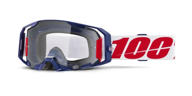 Motokrosové brýle 100% ARmatic Mach Z s čirým plexi Levný