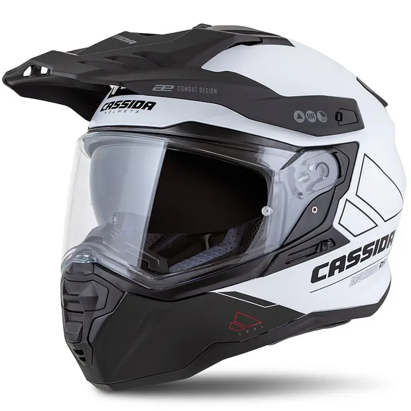 Nejlepší Cena Enduro helma Cassida Road Runner Dual bílo-černá