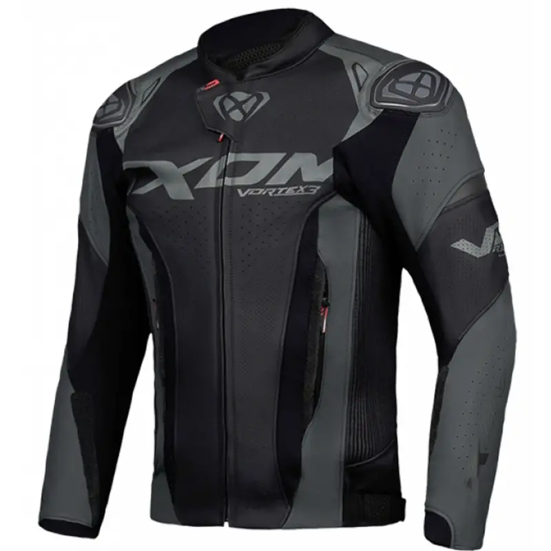Must-Have Kožená bunda na motorku IXON Vortex 3 černá