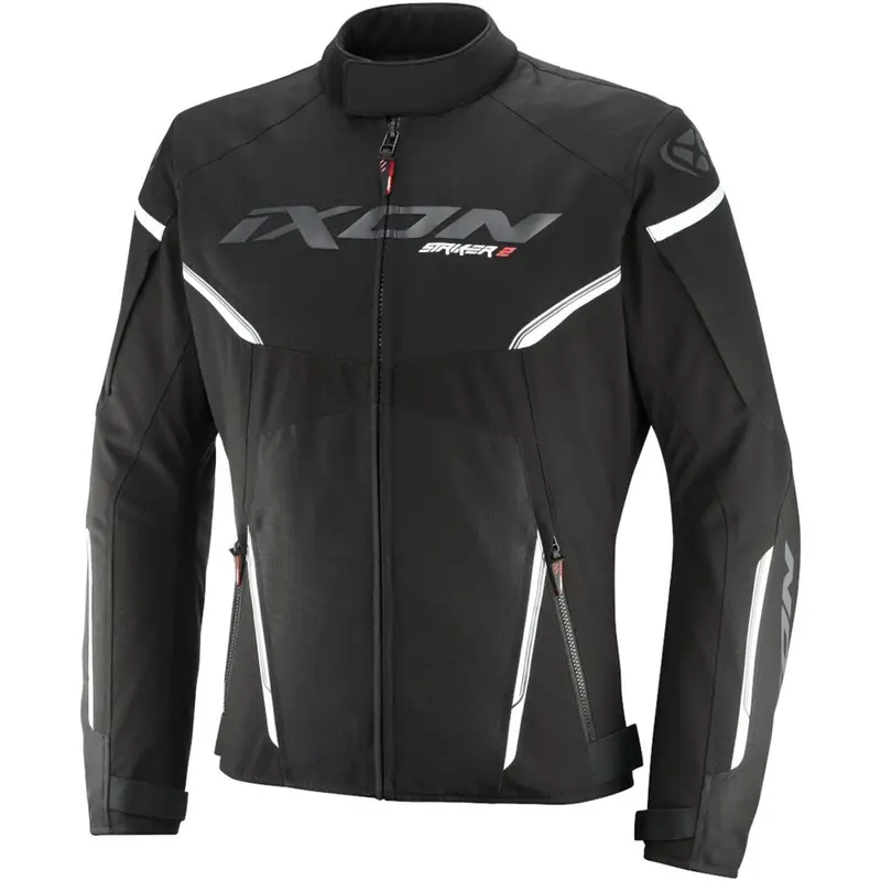 Bunda na motorku IXON Striker 2 černo-bílá Jen Po Omezenou Doba