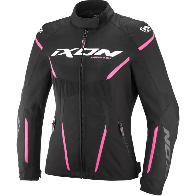 Dámská bunda na motorku IXON Striker 2 Air WP Lady černo-růžová Top Prodej