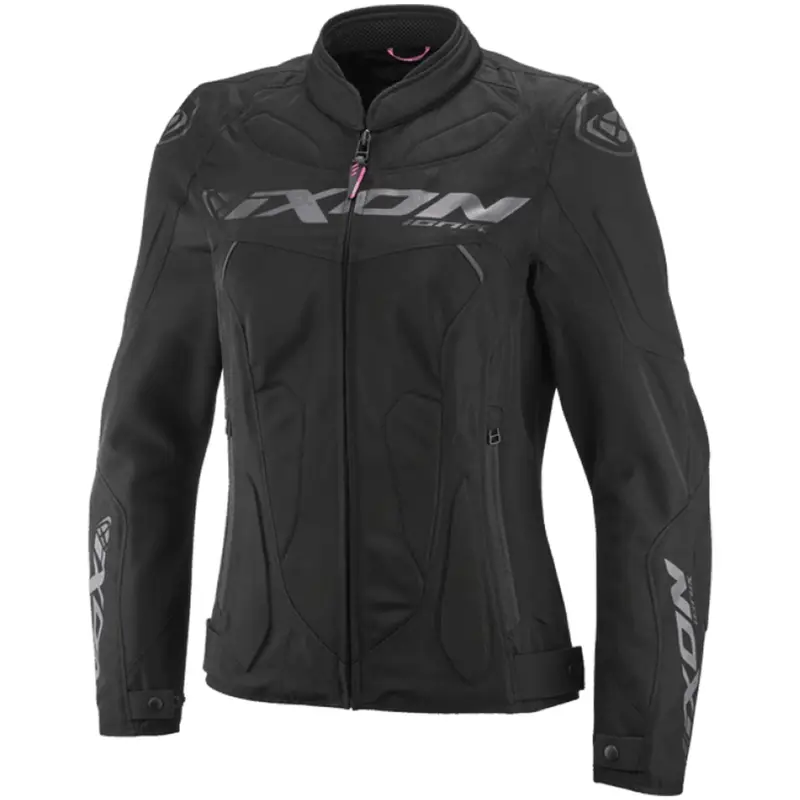 Dámská bunda na motorku IXON Ionix Lady černá Oblíbený