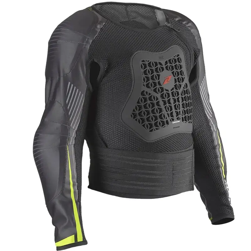 Omezená Nabídka Dětský chránič těla Zandona Netcube Jacket X9 černo-fluo žlutý 151 - 165 cm