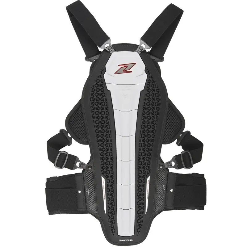 Chránič páteře a hrudníku Zandona Hybrid Armour X6 bílý 158 - 167 cm Must-Have