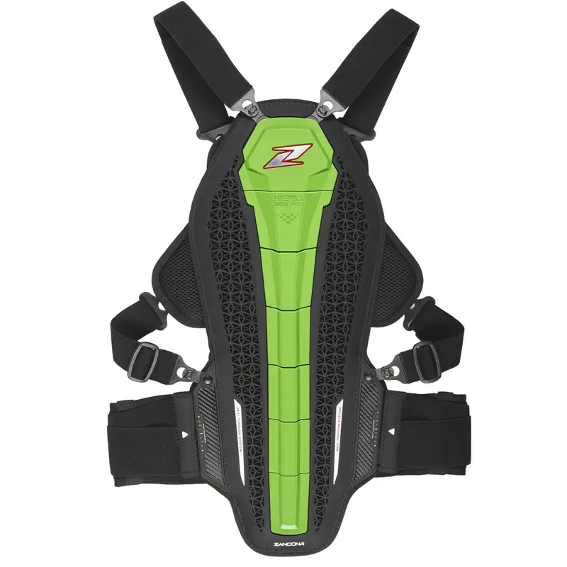 Chránič páteře a hrudníku Zandona Hybrid Armour X7 zelený 168 - 177 cm Horká Nabídka