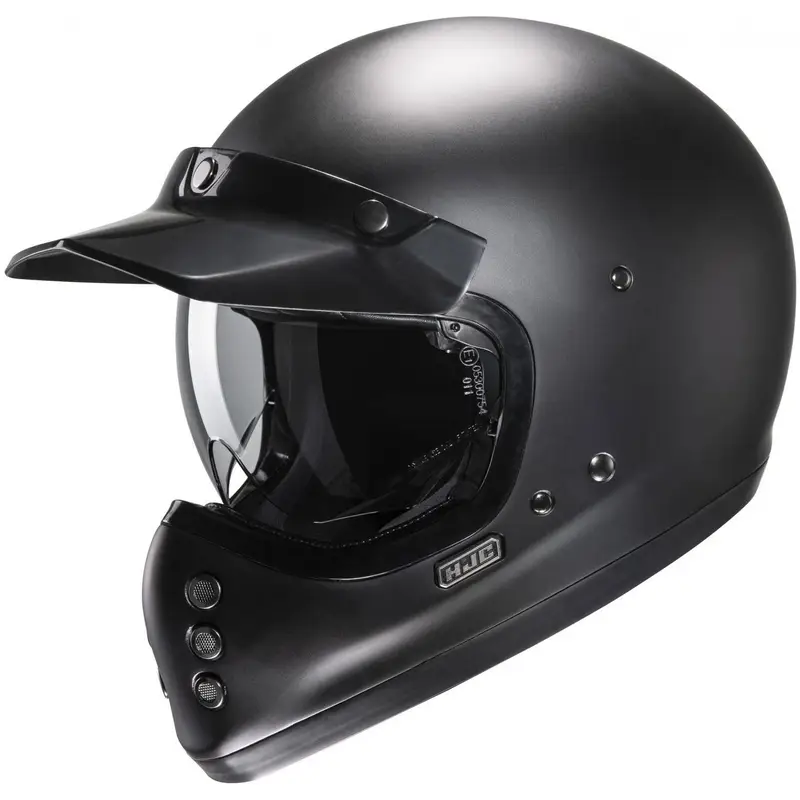 Integrální helma na motorku HJC V60 Solid semi flat černá Novinka