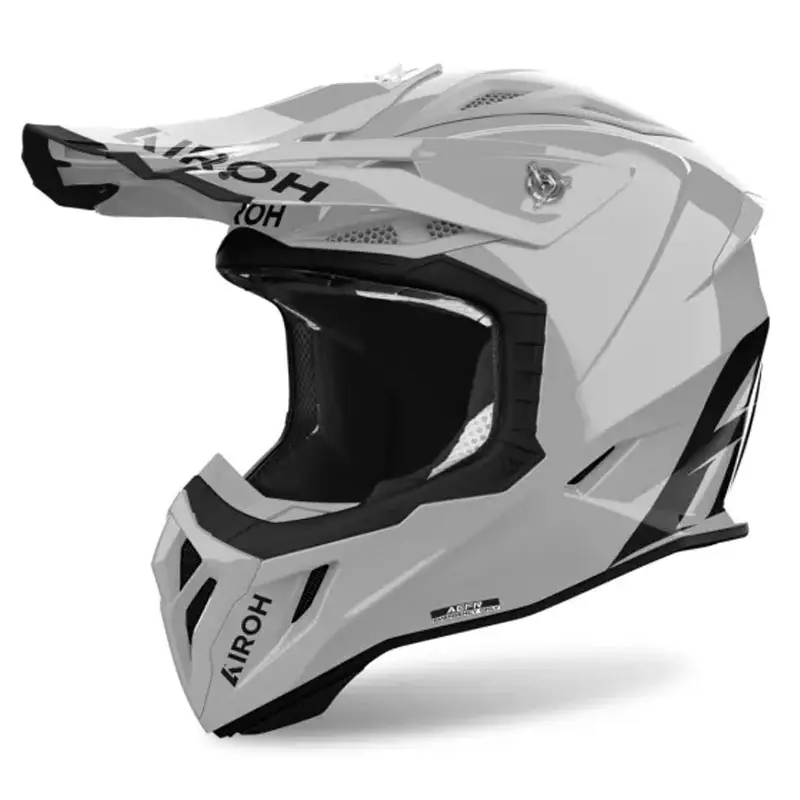 Motokrosová helma AirohAviator Ace 2 Color cementově šedá Cenový Hit