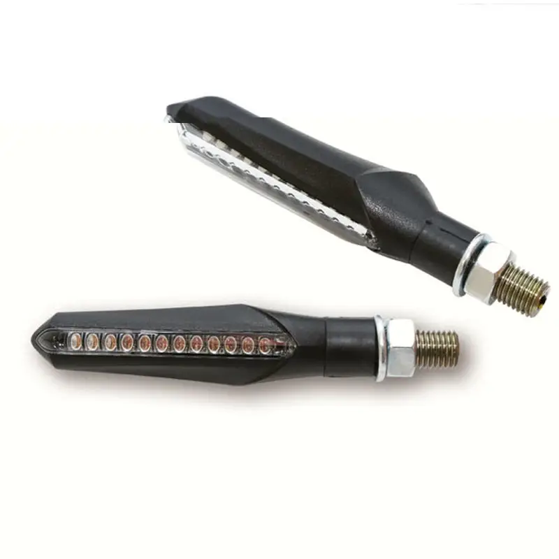 Hit Sezóny Blinkry na motorku Highsider Smart Run LED černé