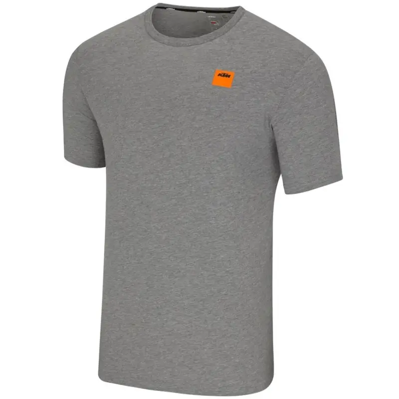 Tričko KTM Pure Tee tmavě šedé melange Nakupujte Hned