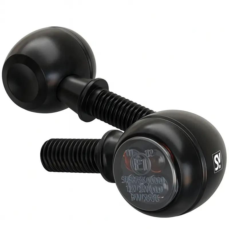 Blinkry na motorku Highsider Smart Circula-S LED 2v1 černé Horká Nabídka