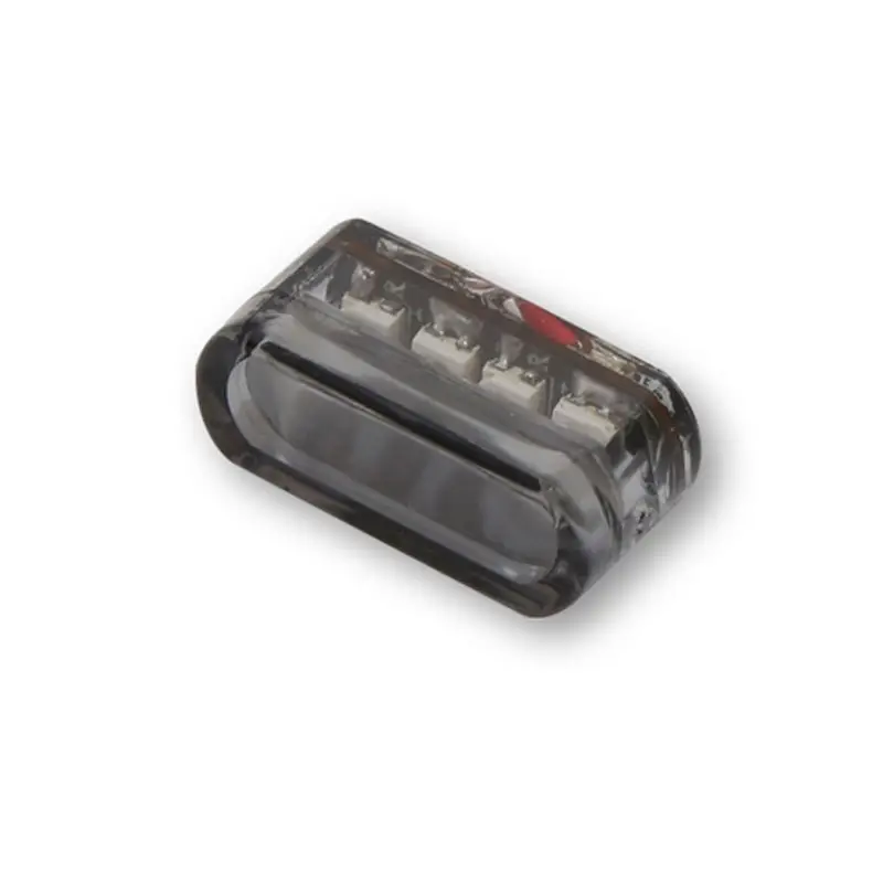 Zadní světlo na motorku Highsider Smart Module 1 LED kouřově šedé Must-Have