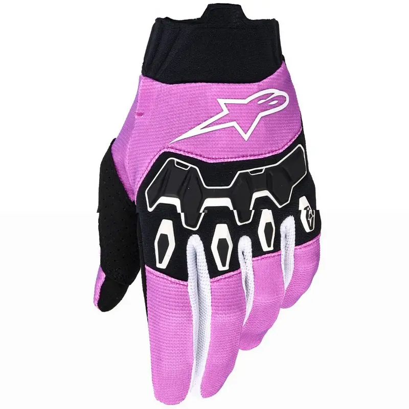 Nízká Cena Dámské motokrosové rukavice Alpinestars Stella Full Bore V2 bílo-fluo růžovo-černé