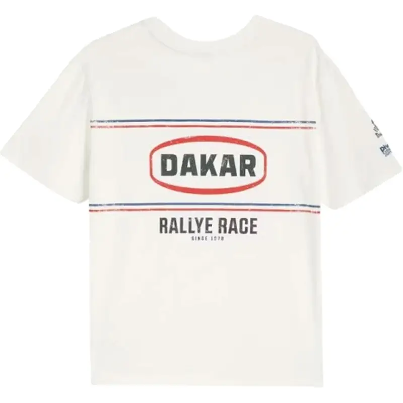 Top Prodej Tričko Dakar Vint OV bílé