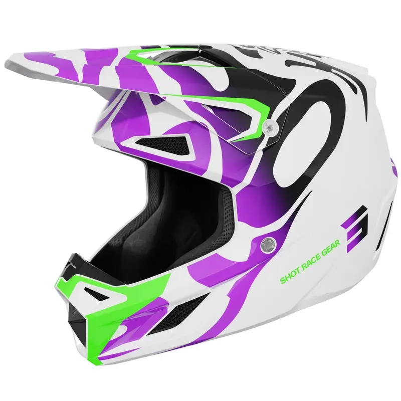 Objednat Nyní Motokrosová přilba Shot Speed Ghost lesklá fialová