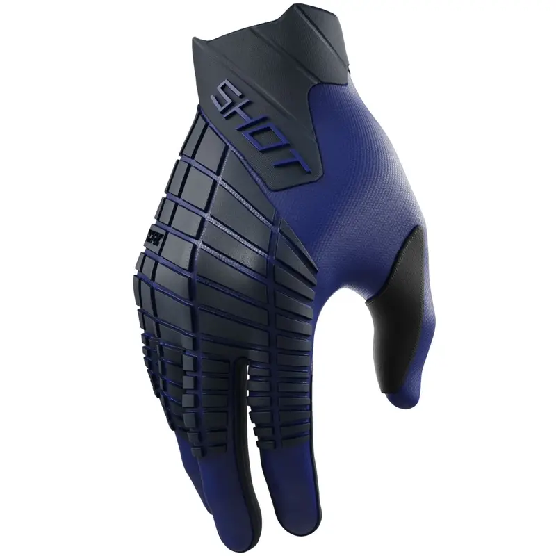 Originální Motokrosové rukavice Shot Core Max modré