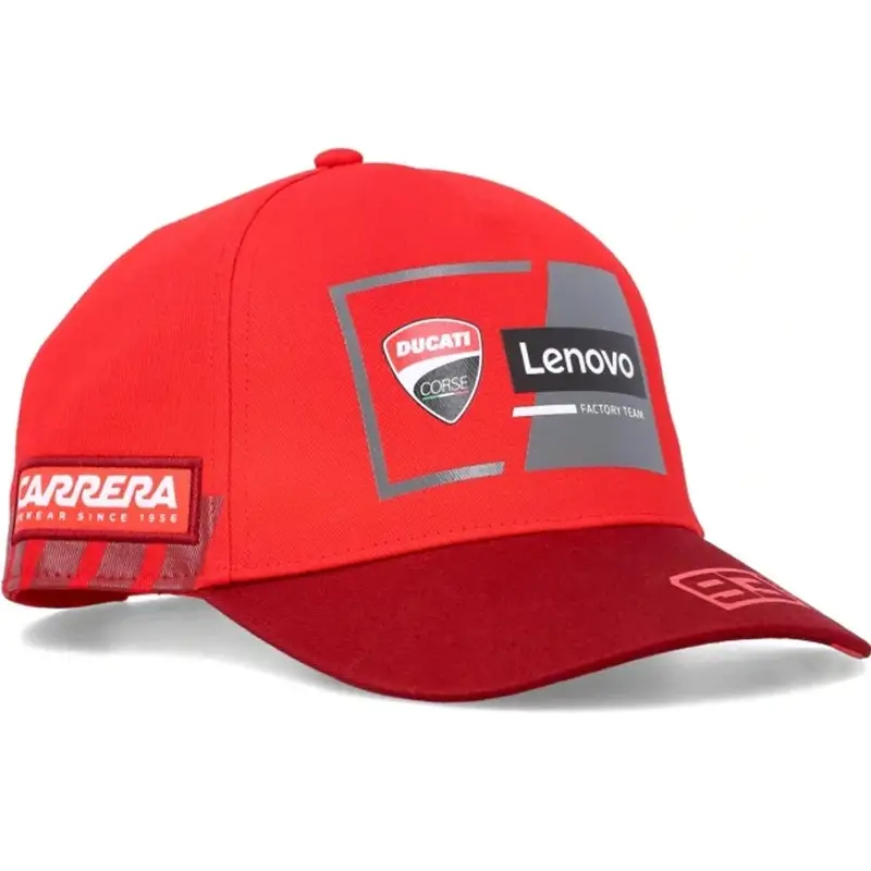 Kšiltovka Ducati Marc Marquez 93 Midvisor World Champ červená Ověřený