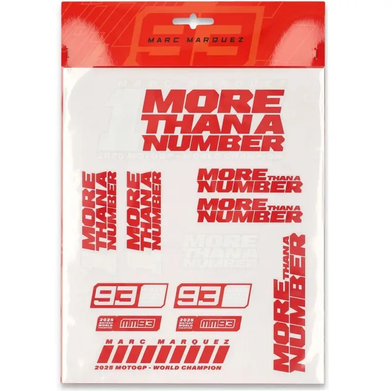 Sada nálepek Ducati MM93 Big Sticker Vysoce Kvalitní
