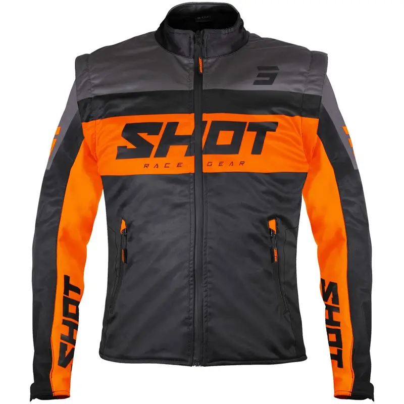 Softshellová bunda Shot Softshell Lite černo-oranžová Poslední Šance