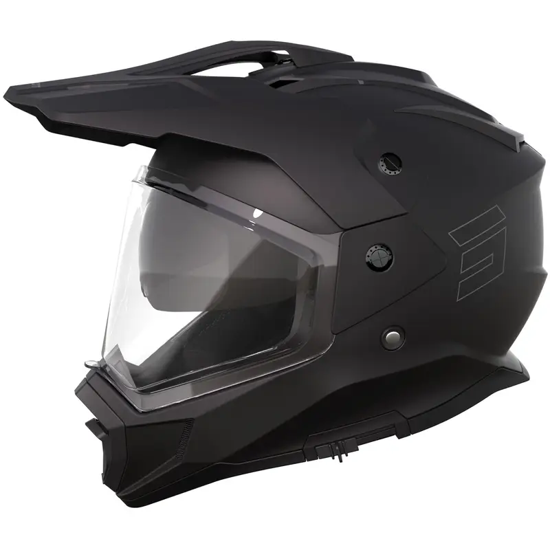 Bezpečná Platba Enduro helma na motorku Shot Trek Max Vision Solid matná černá