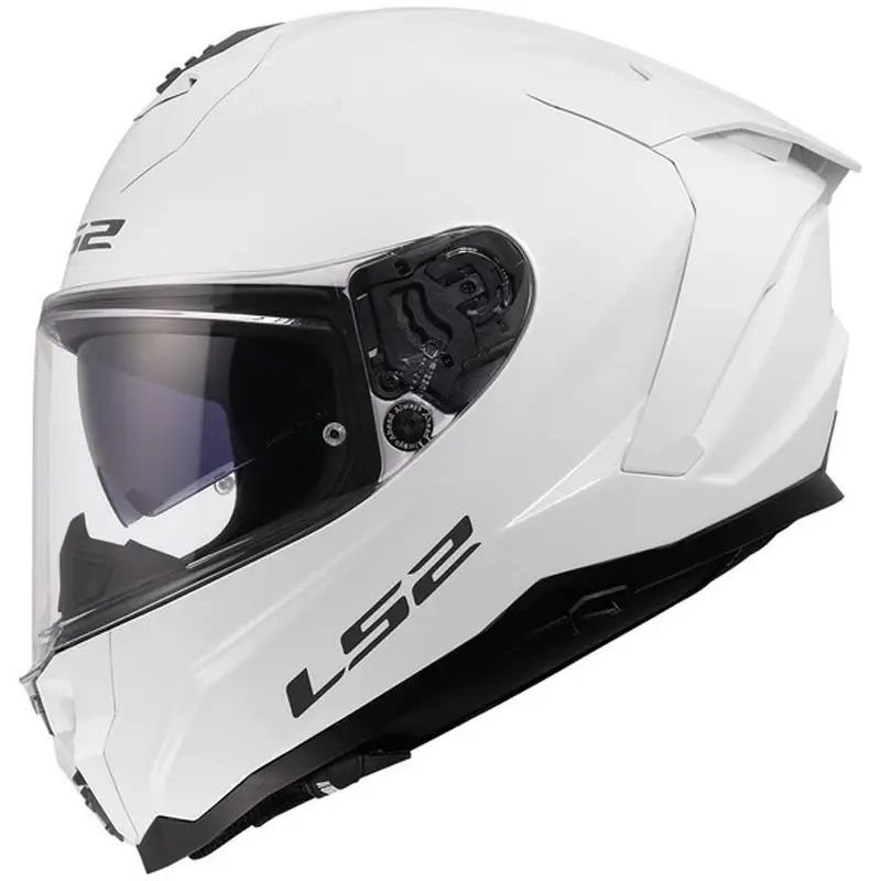 Integrální helma na motorku LS2 FF817 Challenger II Solid lesklá bílá Vrácení Zdarma