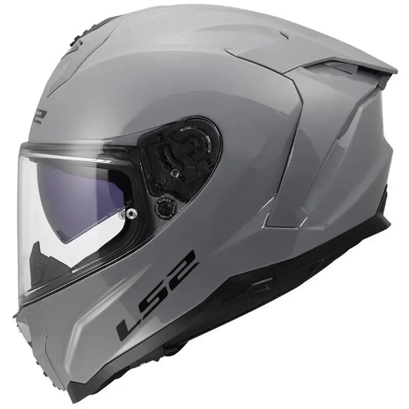 Integrální helma na motorku LS2 FF817 Challenger II Solid lesklá šedá Autentický