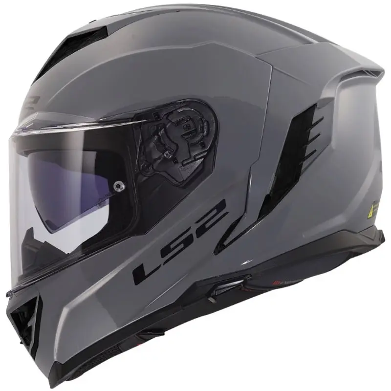 Vrácení Zdarma Integrální helma na motorku LS2 FF818 Storm III Solid lesklá šedá