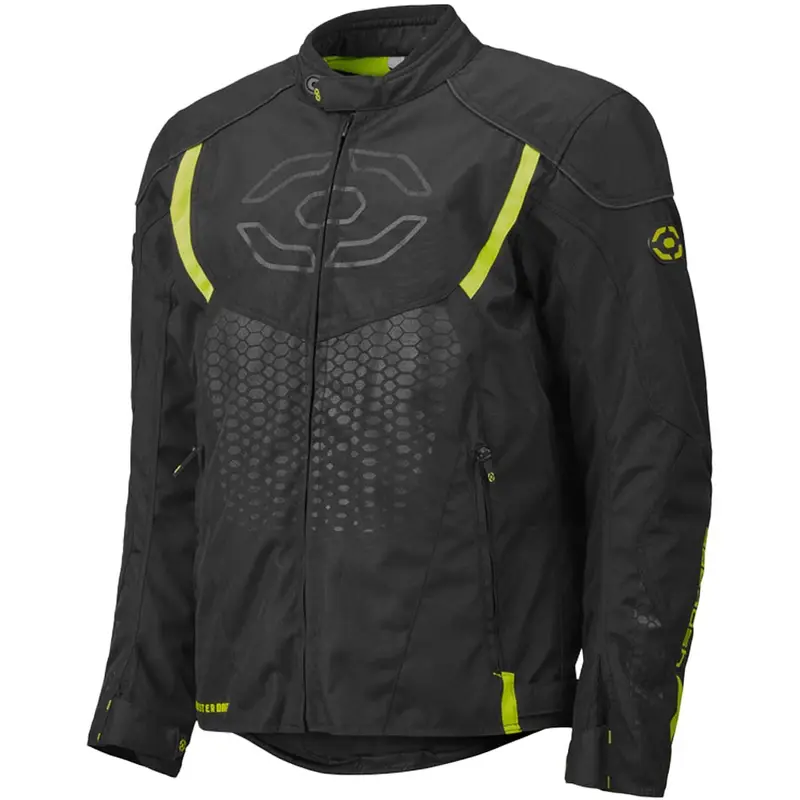 Bunda na motorku 4SQUARE Sportster Dart černo-fluo žlutá Nejprodávanější