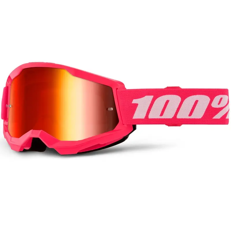 Nakupujte Hned Motokrosové brýle 100% STRATA 2 NEW růžové s červeným plexi