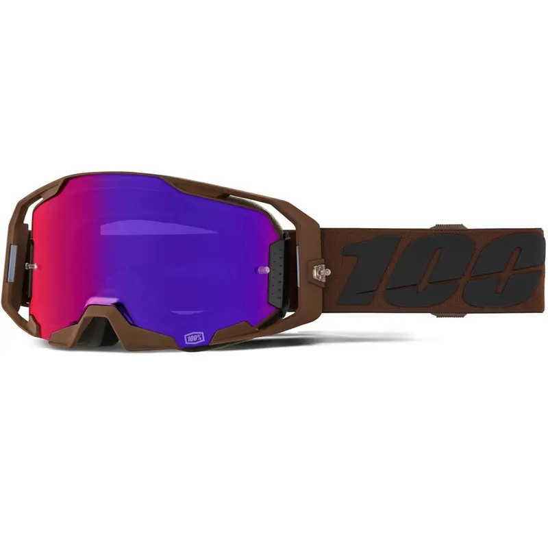 Motokrosové brýle 100% ARmatic Salcedo s fialovým plexi Novinka