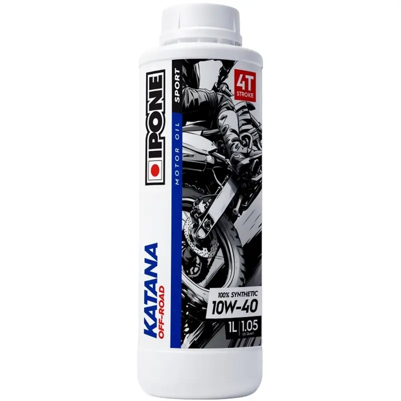 Akce Syntetický motorový olej IPONE Katana Off Road 4T 10W40 (ester, MA2) 1 l