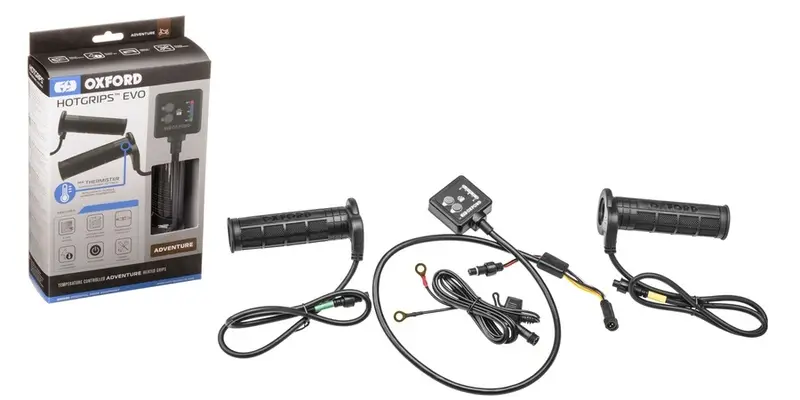 Speciální Cena Vyhřívané gripy Oxford Hotgrips Evo Thermistor Adventure