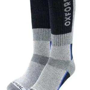 Ponožky Oxford Thermal šedo-černo-modré Novinka