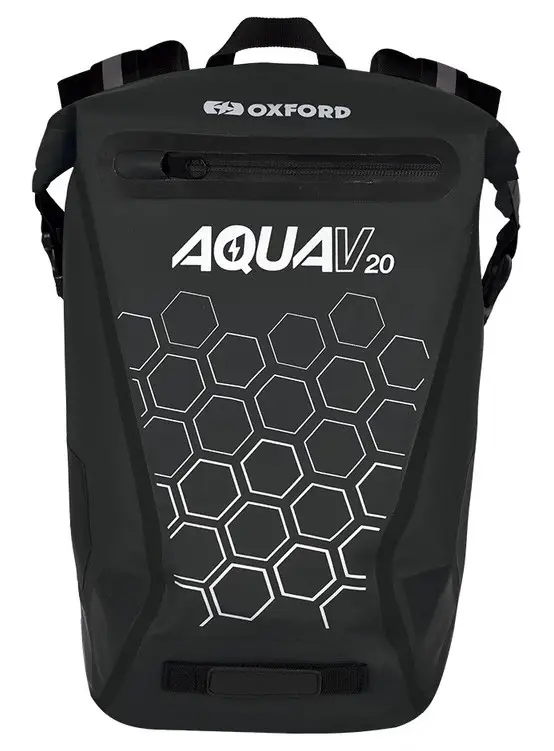 Vodotěsný batoh Oxford AQUA V20 černý 20 l Must-Have