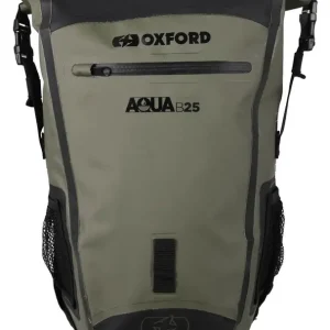 Vodotěsný batoh Oxford Aqua B25 černo-khaki zelený 25 l Nová Kolekce