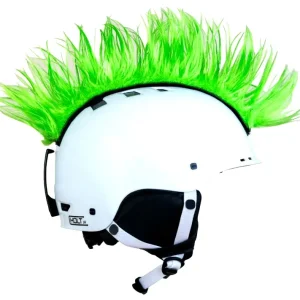 Koupit Online Číro na helmu Mohawk zelené