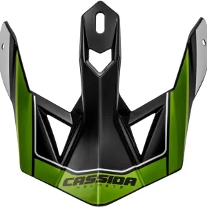 Kšilt pro přilbu Cassida Cross Pro II černo-šedo-bílo-zelený Cenová Bomba