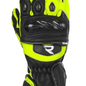 Rukavice na motorku Street Racer Virus 2 černo-fluo žluté Nová Kolekce