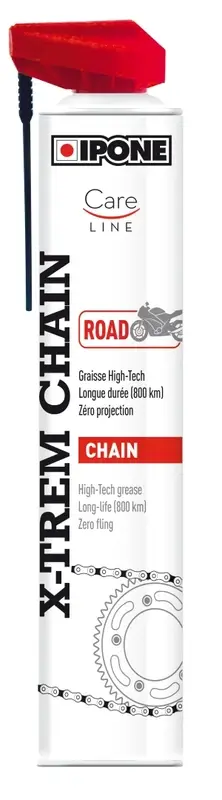 Nová Kolekce Sprej na mazání řetězu Ipone Spray Chain X-trem Road 750 ml
