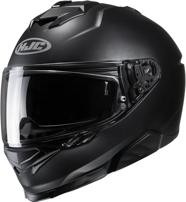 Integrální přilba na motorku HJC i71 Solid Semi Flat černá Časově Omezené