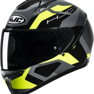 Aktuální Integrální přilba na motorku HJC C10 Tins MC3H černo-šedo-fluo žlutá